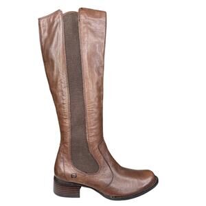 Born Women’s Valentina Brown Leather Riding Boot Size US 8.5